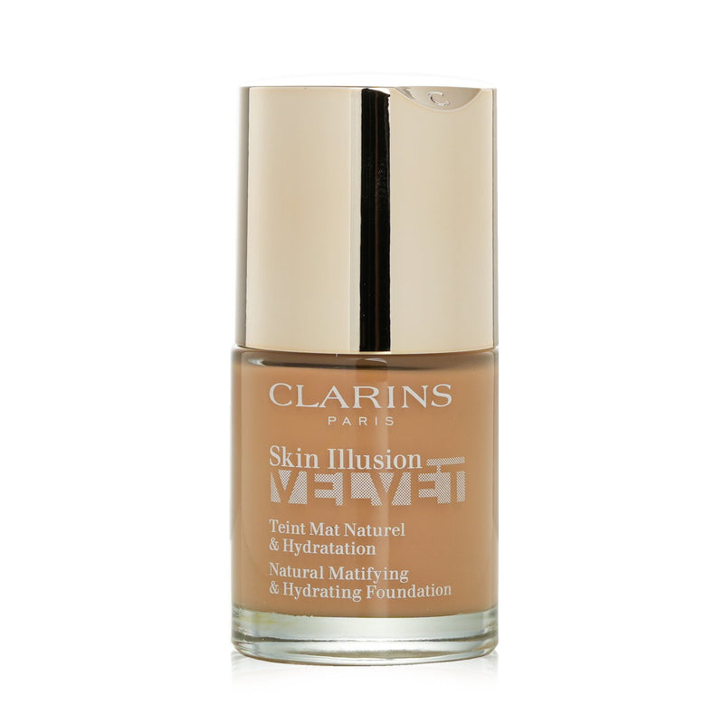 Clarins Skin Illusion Velvet Natural Matifying & Hydrating Foundation - # 107C Beige  30ml/1oz