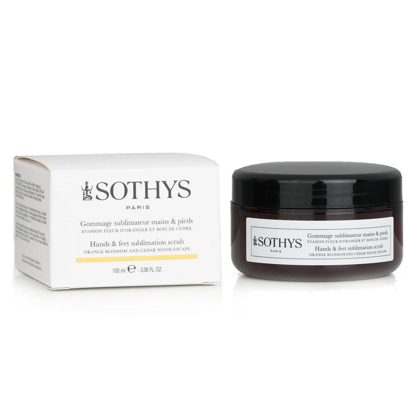 Sothys Hands & Feet Sublimation Scrub - Orange Blossom & Cedar Wood Escape  100ml/3.38oz