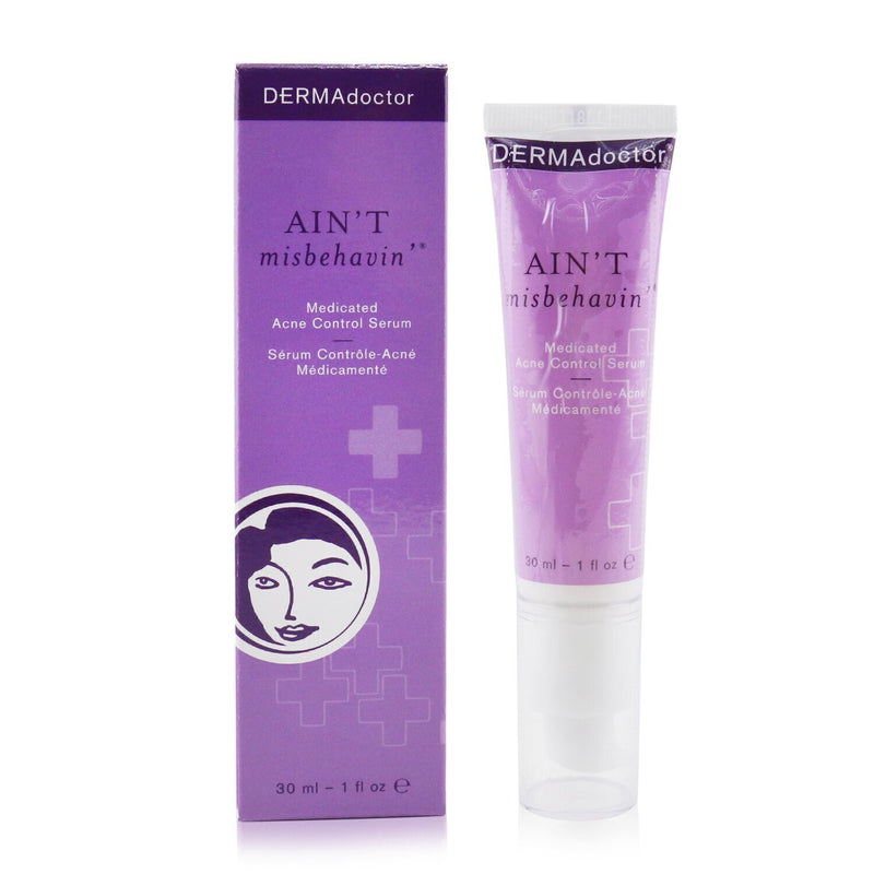 DERMAdoctor Ain't Misbehavin' Medicated Acne Control Serum (Exp. Date: 11/2022)  30ml/1oz