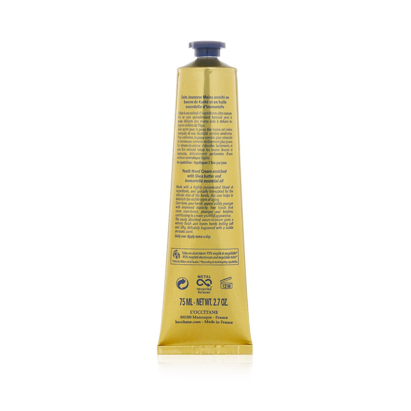 L'Occitane Shea Immortelle Youth Hand Cream  75ml/2.7oz