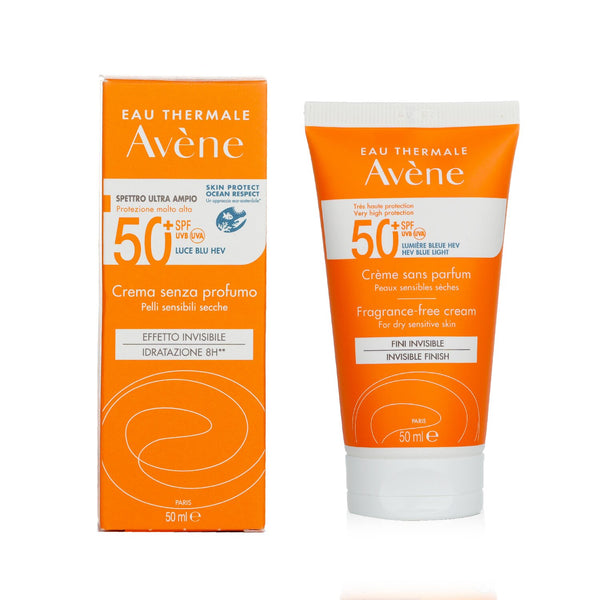 Avene Very High Protection Fragrance-Free Cream SPF50+ - For Dry Sensitive Skin  50ml/1.7oz