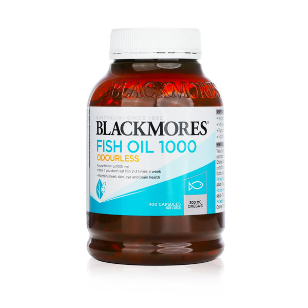 Blackmores Odorless Fish Oil 1000  400capsules