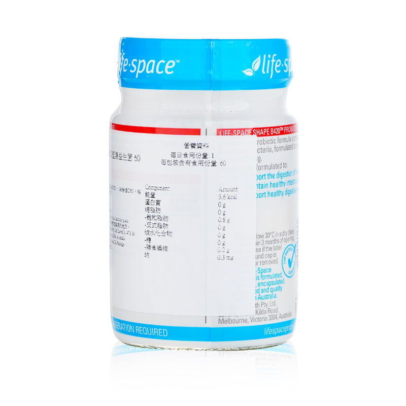 Life Space Shape B420 Probiotic  60capsules