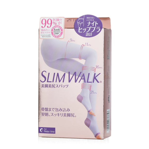 SlimWalk Beautiful Butt Spats Sleep Compression Spats - # Lavender (Size: M-L)  1pair