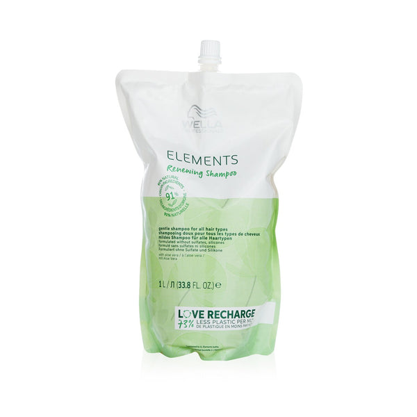 Wella Elements Renewing Shampoo (Refill Pouch)  1000ml/33.8oz