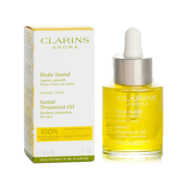 Clarins Face Treatment Oil - Santal (For Dry Skin)  30ml/1oz