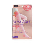 SlimWalk Compression Open-Toe Socks For Relax, Moisturizing - # Pink (Size: M-L)  1pair