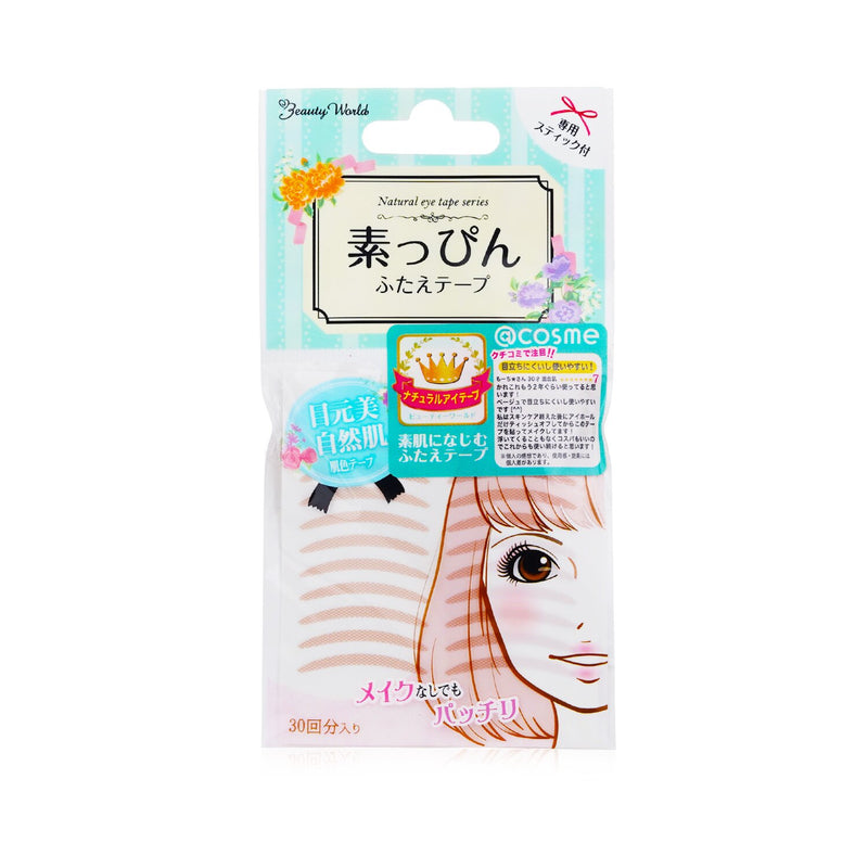 Beauty World Double Eyelid Tape (Natural Color)  30pairs