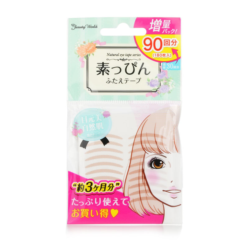 Beauty World Natural Double Eyelid Tape Beige  90pairs