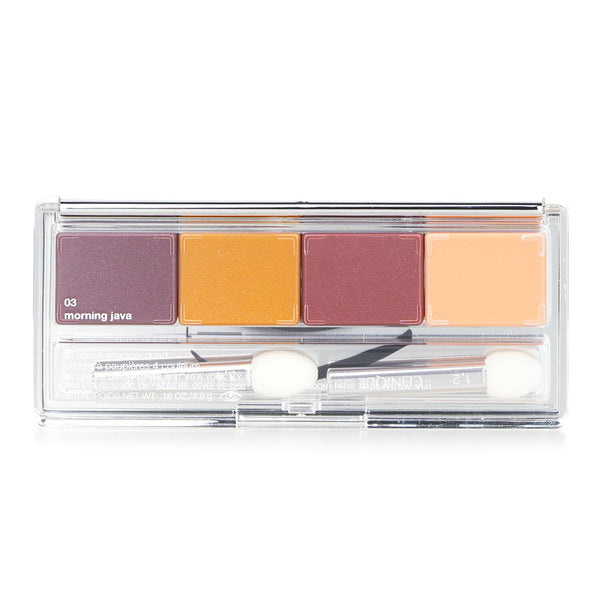 Clinique All About Shadow Quad - # 03 Morning Java  4.8g/0.16oz