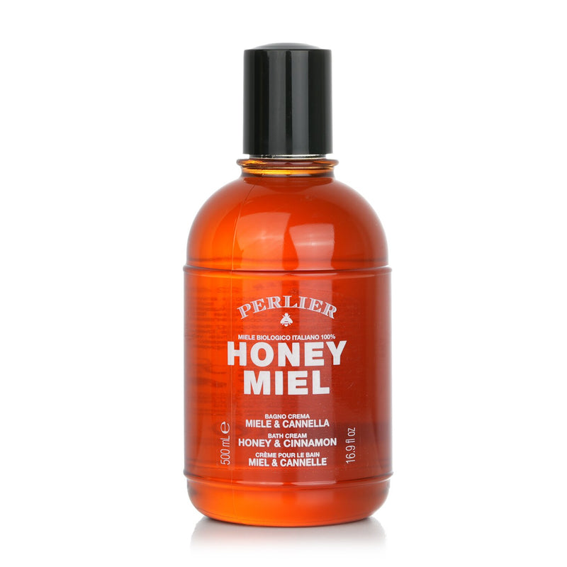 Perlier Honey Miel Honey & Cinnamon Bath Cream  500ml/16.9oz