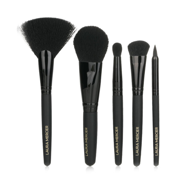 Laura Mercier Stroke of Midnight Brush Collection (5x Brush + 1xPouch)  5pcs+1xPouch