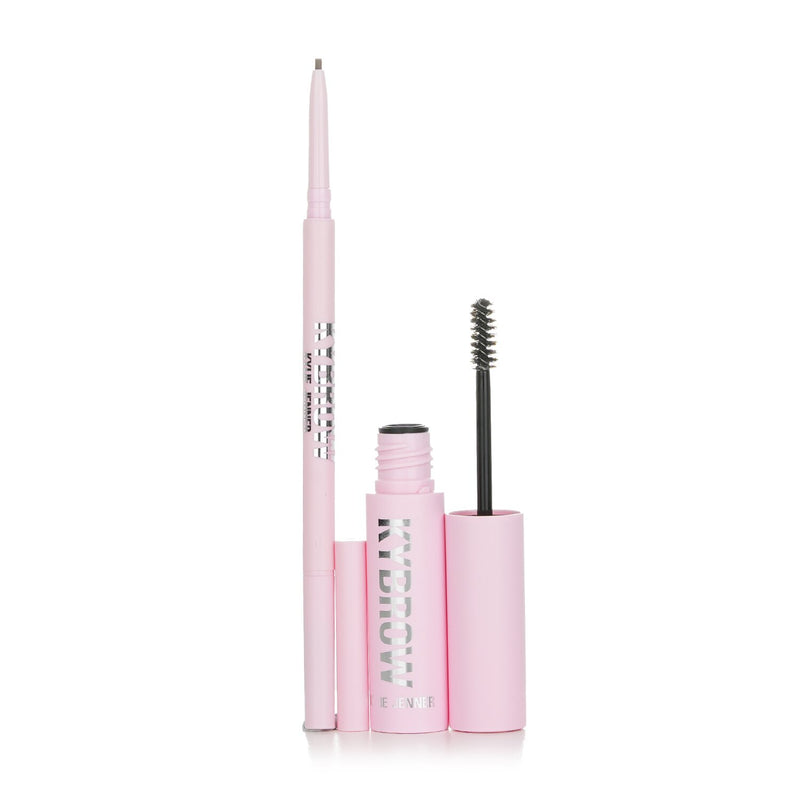 Kylie By Kylie Jenner KyBrow Kit: Brow Gel 5ml + Brow Pencil 0.09g - # 003 Cool Brown  2pcs