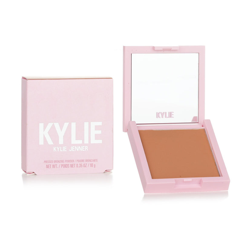 Kylie By Kylie Jenner Pressed Bronzing Powder - # 100 Khaki  10g/0.35oz