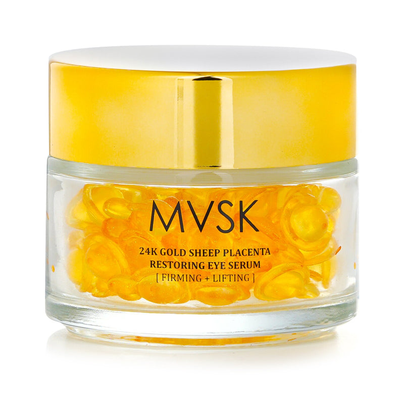 MVSK 24K Gold Sheep Placenta Restoring Eye Serum  72capsules