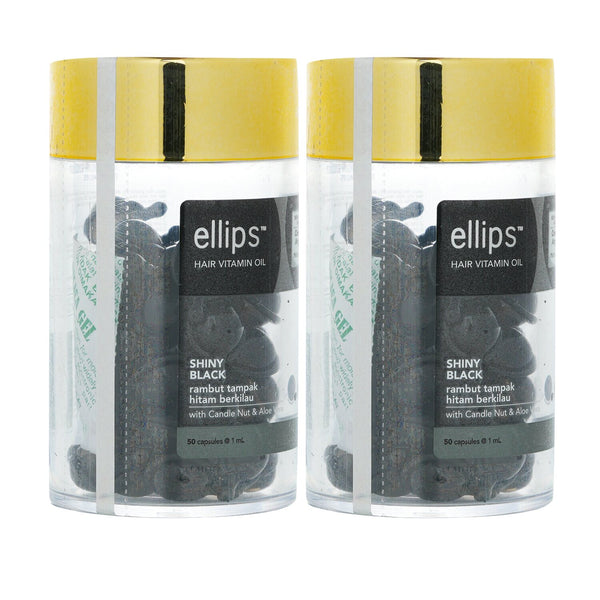 Ellips Hair Vitamin Oil - Shiny Black  2x50capsules