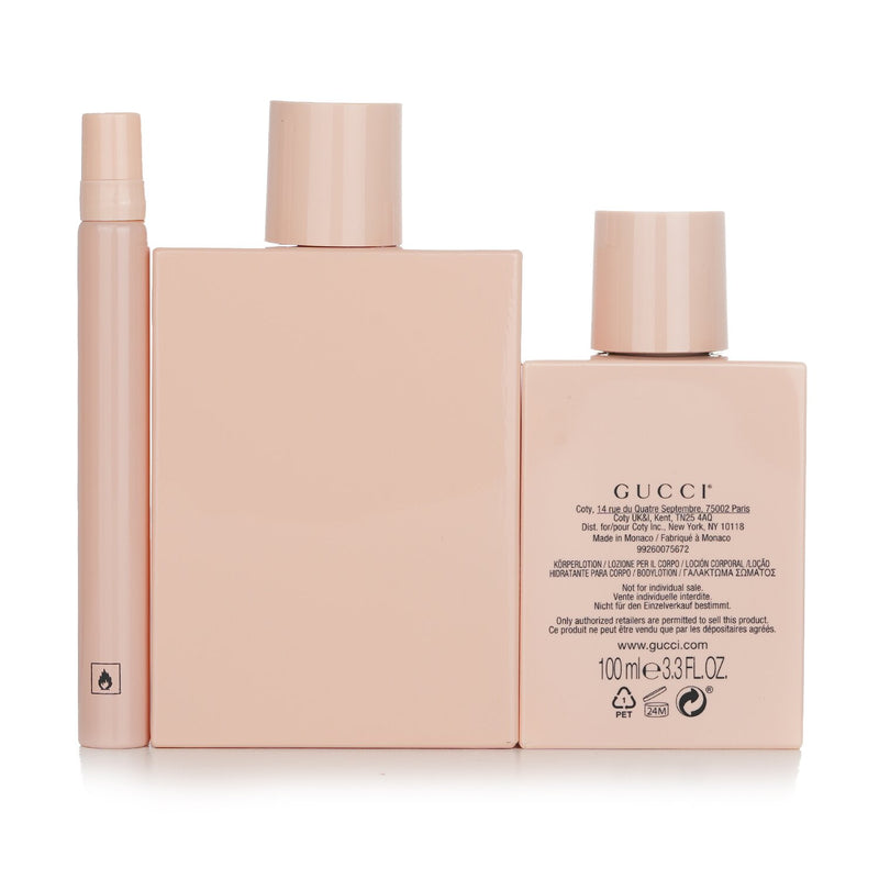 Gucci Bloom Eau De Parfum Coffret:  3pcs