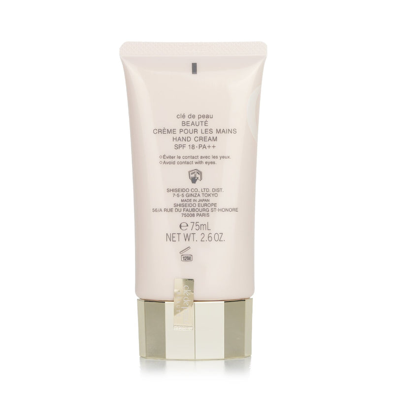 Cle De Peau Hand Cream Broad Spectrum SPF 18 Sunscreen  75ml/2.6oz