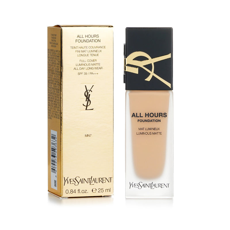 Yves Saint Laurent All Hours Foundation SPF 39 - # MN7  25ml/0.84oz