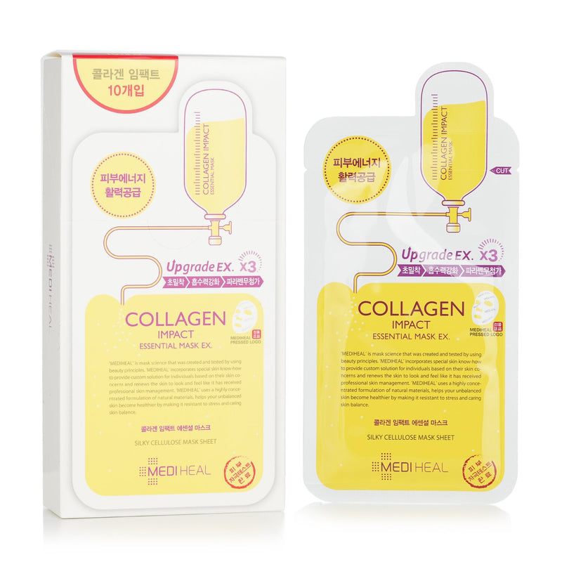 Mediheal Collagen Impact Essential Mask EX. (Upgrade)  10pcs