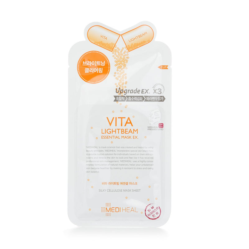 Mediheal Vita Lightbeam Essential Mask EX. (Upgrade)  10pcs