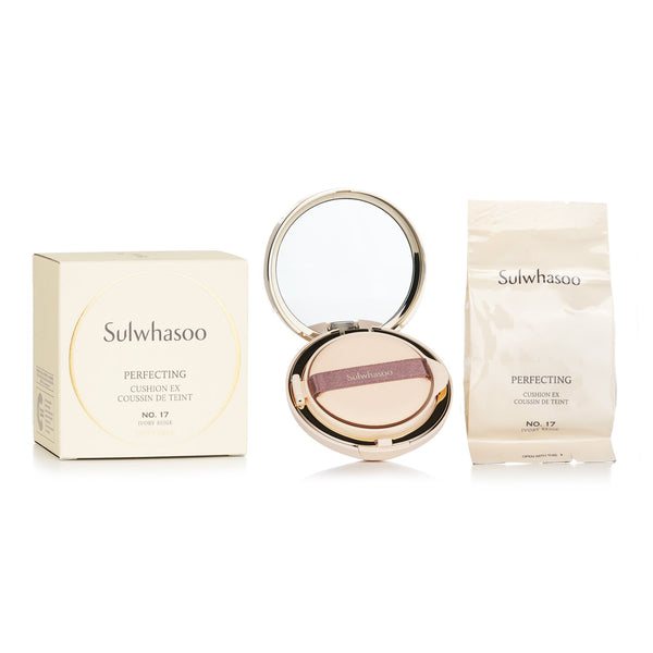 Sulwhasoo Perfecting Cushion EX SPF 50 - # 17 Ivory Beige  2x15g/1.05oz