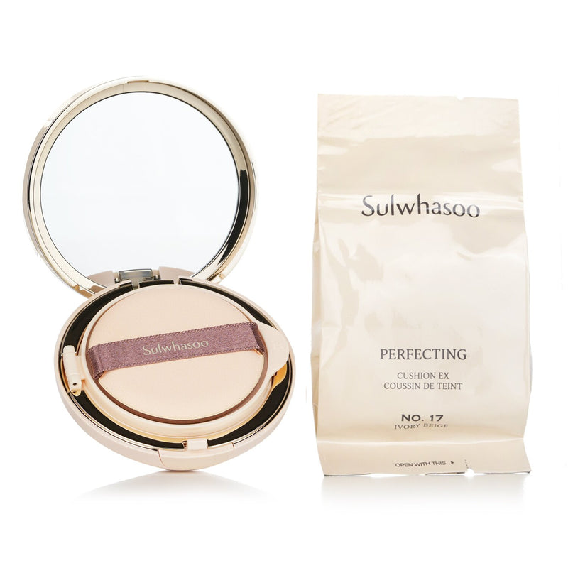 Sulwhasoo Perfecting Cushion EX SPF 50 - # 17 Ivory Beige  2x15g/1.05oz