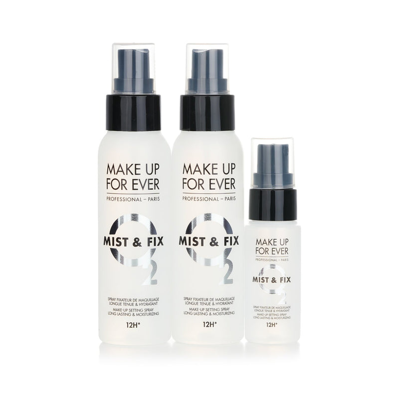 Make Up For Ever Mist & Fix Travel Set  3pcs