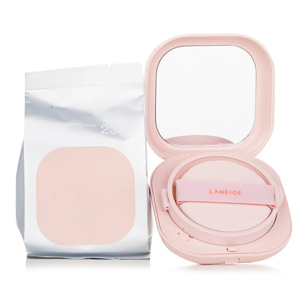 Laneige Neo Cushion Glow SPF50+ with Extra Refill - # 23 Sand  2x15g/0.5oz