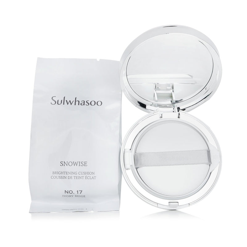 Sulwhasoo Snowise Brightening Cushion SPF50 - # No.21 Natural Pink  2x14g/0.49oz