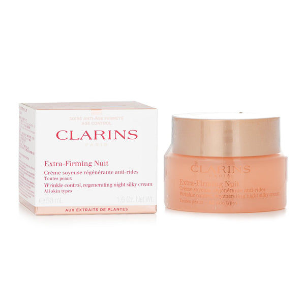 Clarins Extra Firming Nuit Wrinkle Control, Regenerating Night Silky Cream (All Skin Type)  50ml/1.6oz