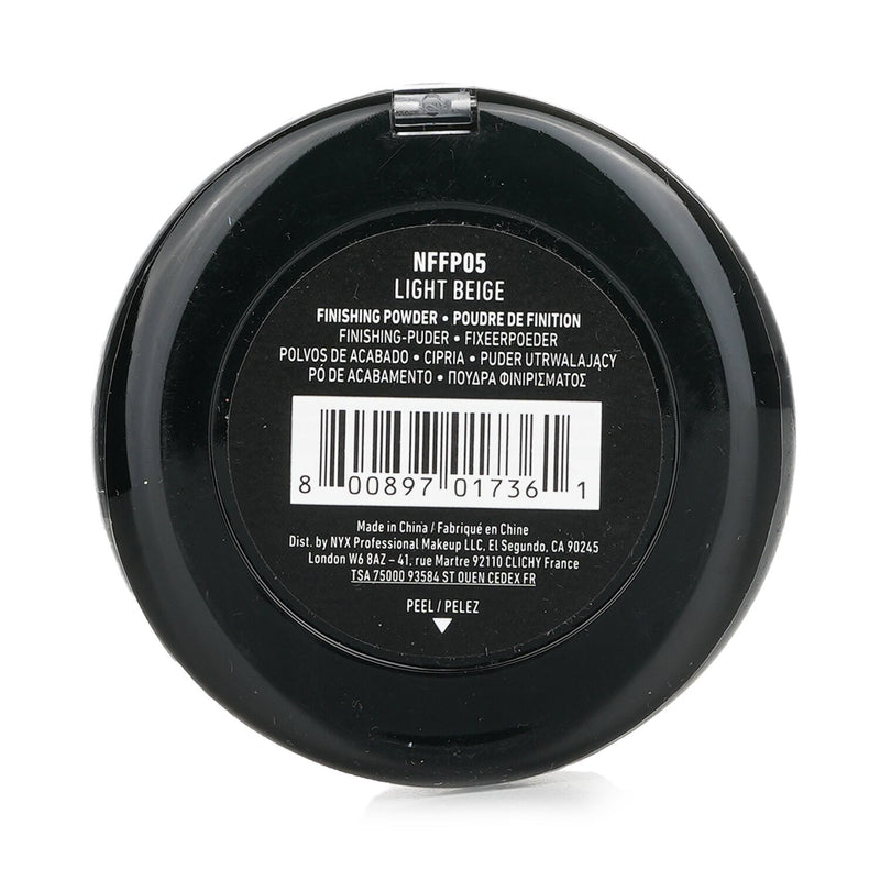 NYX NoFilter Sansfiltre Finishing Powder - # Light Beige  9.6g/0.33oz