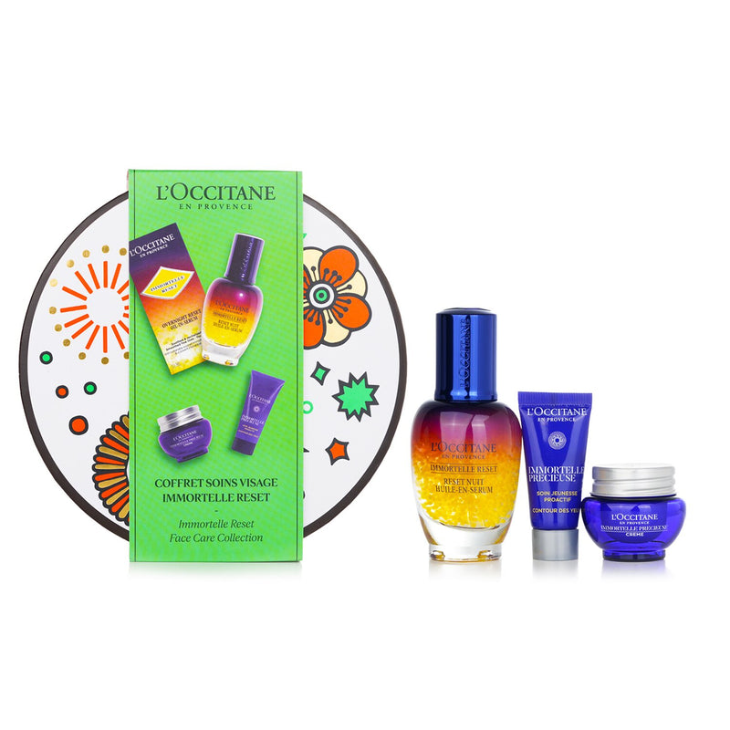 L'Occitane Immortelle Reset Face Care Set:  3pcs