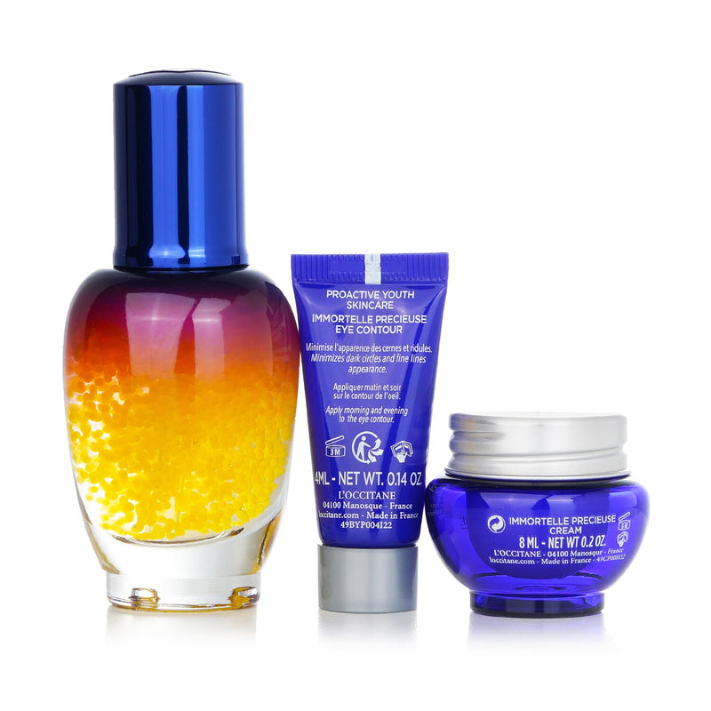 L'Occitane Immortelle Reset Face Care Set:  3pcs