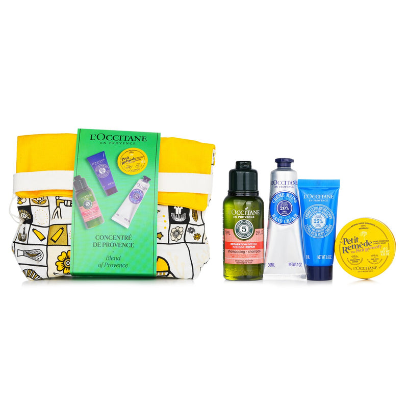 L'Occitane Concentre De Provence Body Set:  4pcs+ 1bag