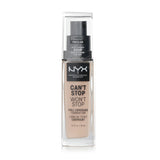 NYX Can't Stop Won't Stop Full Coverage Foundation - # Porcelin  30ml/1oz