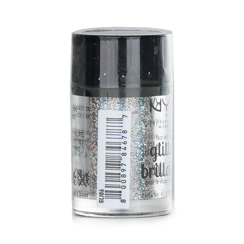 NYX Face & Body Glitter Brillants - # Crystal  2.5g/0.08oz