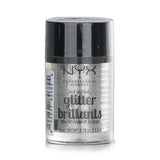 NYX Face & Body Glitter Brillants - # Silver  2.5g/0.08oz