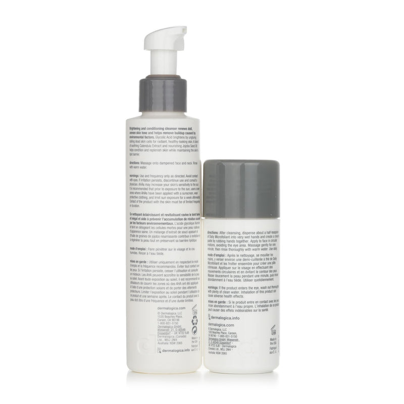 Dermalogica The Glowing Skin Set:  2pcs