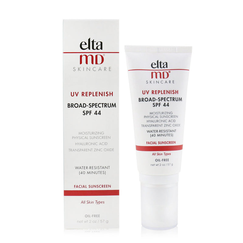 EltaMD UV Replenish Water-Resistant Moisturizing Physical Facial Sunscreen SPF 44 (Exp. Date: 04/2023)  57g/2oz