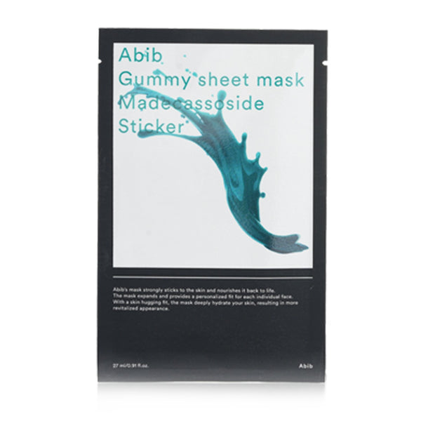 Abib Gummy Sheet Mask - Madecassoside Sticker  27mlx10pcs