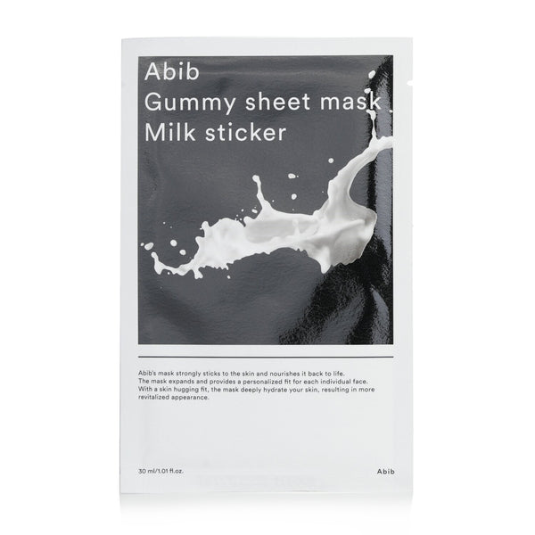 Abib Gummy Sheet Mask - Milk Sticker  30mlx10pcs