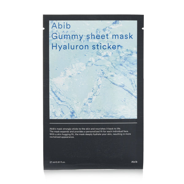 Abib Gummy Sheet Mask - Hyaluron Sticker  27mlx10pcs