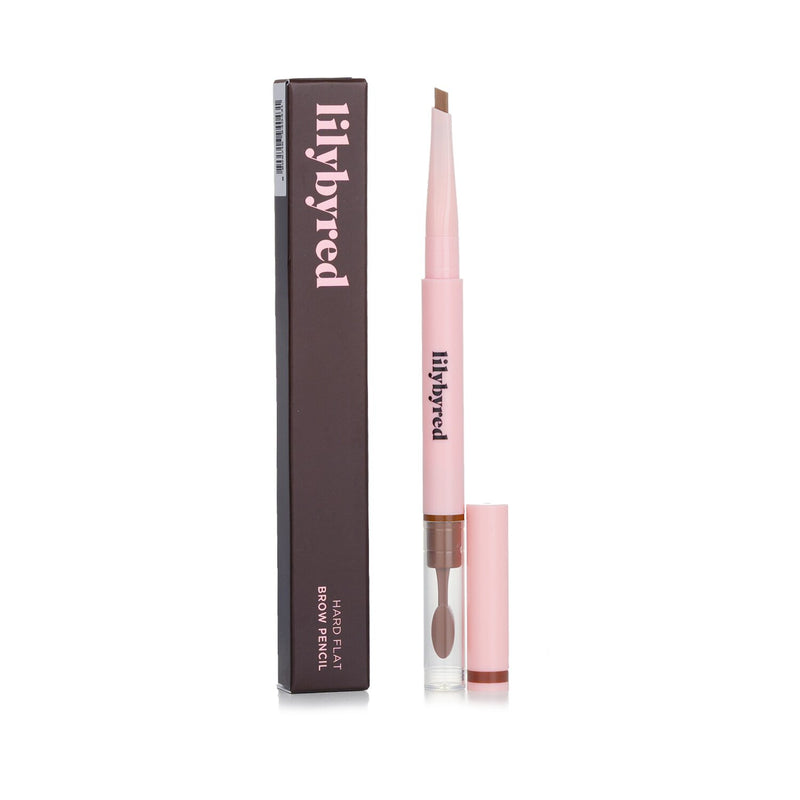 Lilybyred Hard Flat Brow Pencil - # 02 Medium Brown  0.2g