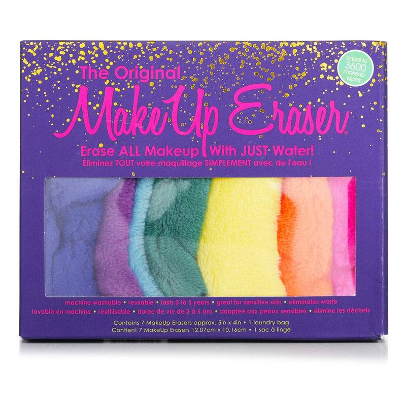 MakeUp Eraser Holidaze 7 Day Set (7x Mini MakeUp Eraser Cloth + 1x Bag)  7pcs+1bag