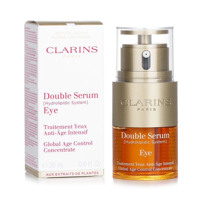 Clarins Double Serum Eye (Hydrolipidic System) Global Age Control Concentrate  20ml/0.6oz