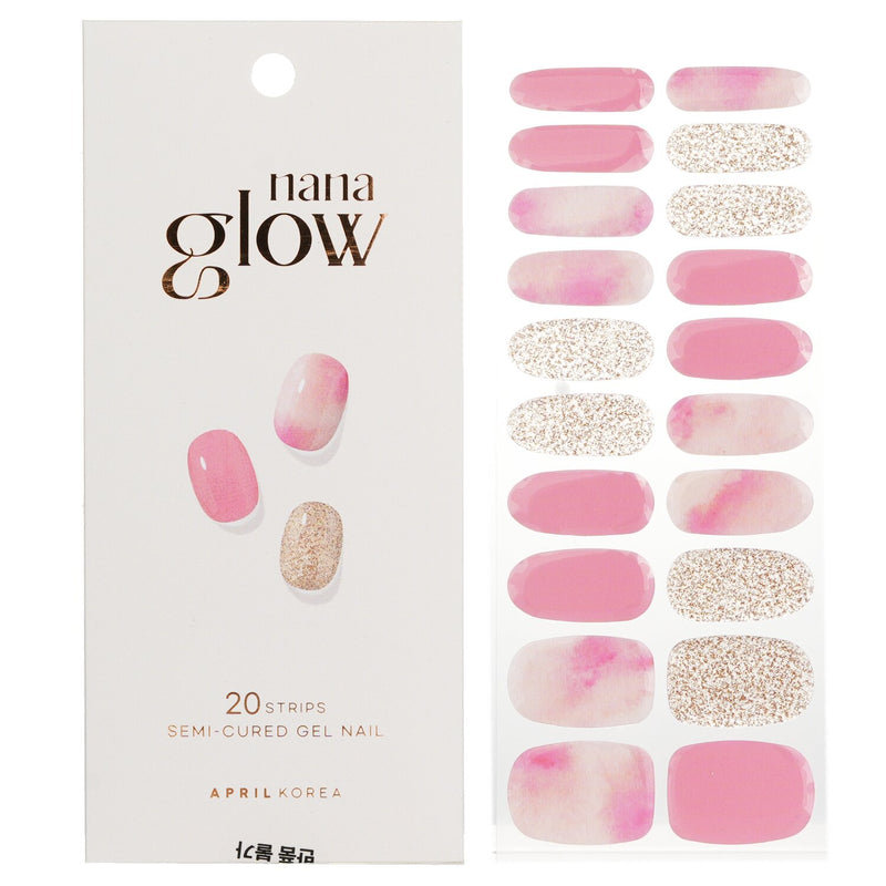 April Korea Nanaglow Nail Sticker - # GN12  20pcs