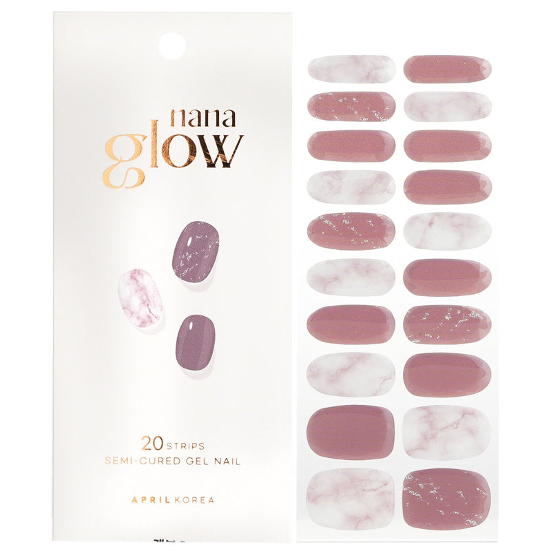 April Korea Nanaglow Nail Sticker - # GN04  20pcs