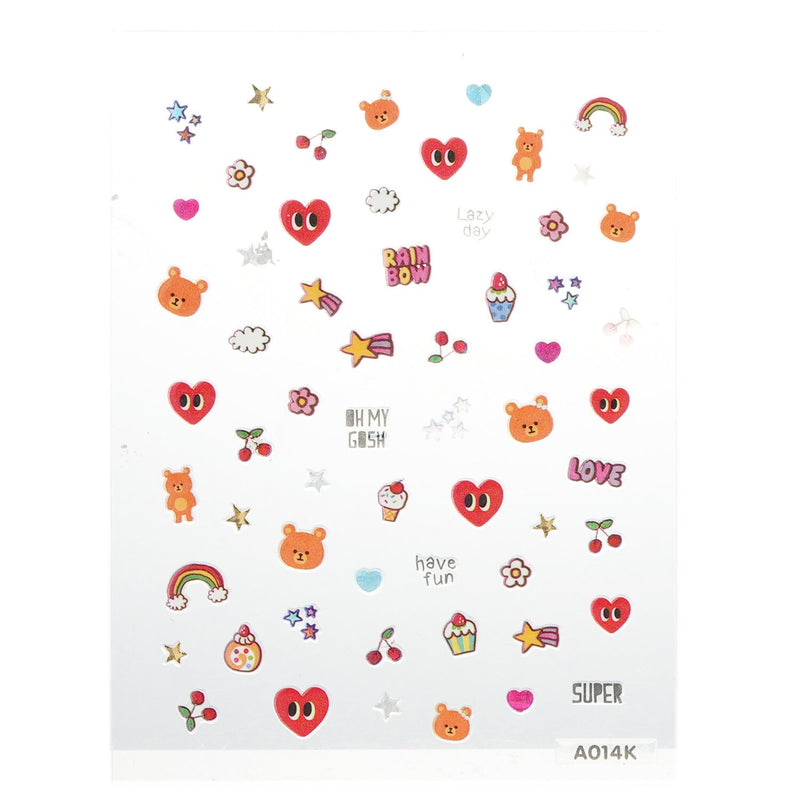 April Korea April Kids Nail Sticker - # A014K  1pack