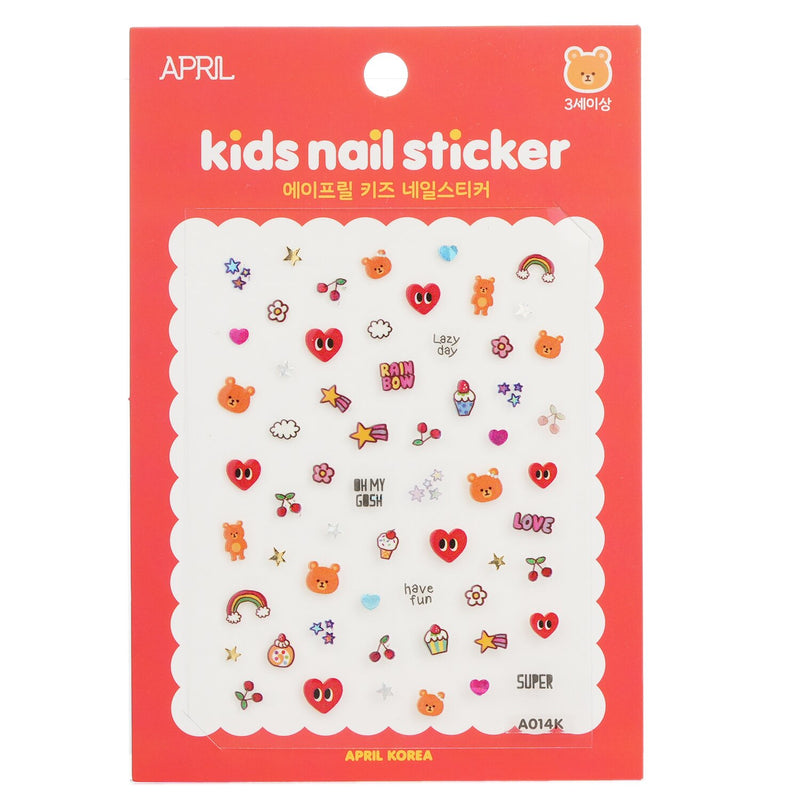 April Korea April Kids Nail Sticker - # A020K  1pack